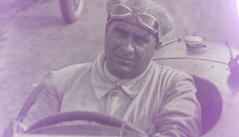 Campari in his days of glory: 1924. One year later, with Ascari dead, he would become Italy's greatest talent, all 100 KGs of him