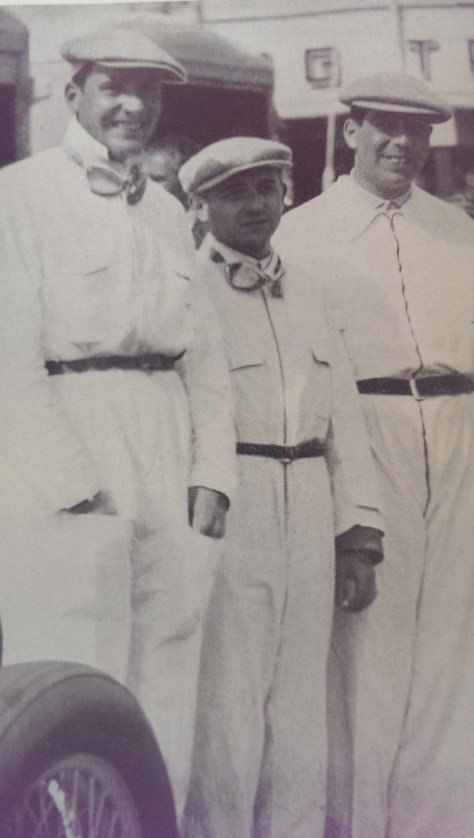 Stuck, Momberger, and Prince von Liningen: Auto Union's original driver lineup. Stuck won the first race for the Silver Arrows that would bring fifteen years of Italian dominance to an end.