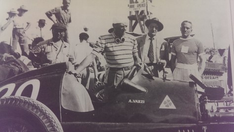 Varzi bought an Alfa and went to Argentina after the war: There he befriended Fangio who called him 'maestro', and refound his love of racing. He was on the verge of setting up a racing school in Buenos Aires when it all ended in tragedy.